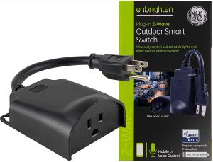 GE Enbrighten Z-Wave Plus Smart Outdoor Switch