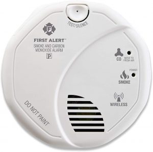 First Alert 2-in-1 Z Wave Smoke Detector