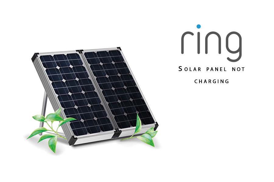 ring solar panel not charging