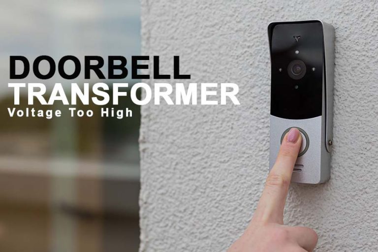 What Is Triggering The Doorbell Transformer Voltage Too High?